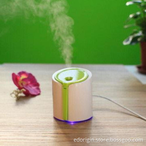 Ultrasonic Mist Humidifier, Powered by USB, 2-hour Shut Down, Mini and Portable, CE/RoHS